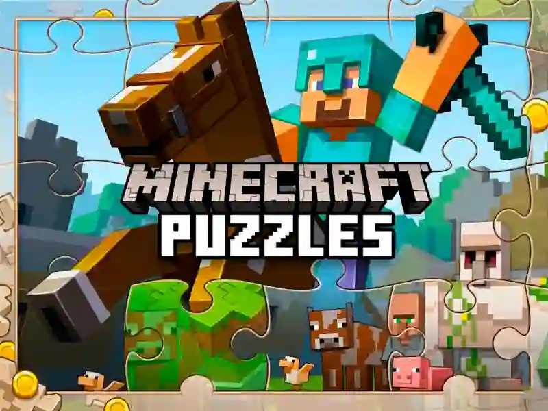 Gêm Minecraft Puzzles ar-lein