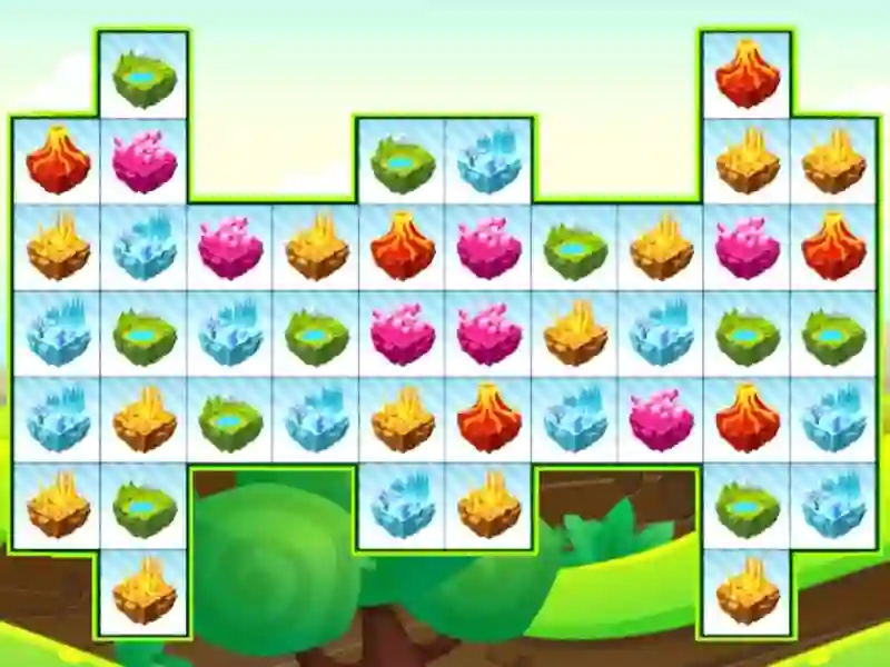 Gêm Islands Match Deluxe ar-lein