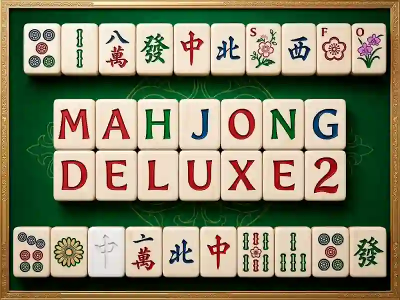 Gêm Mahjong Deluxe 2 ar-lein