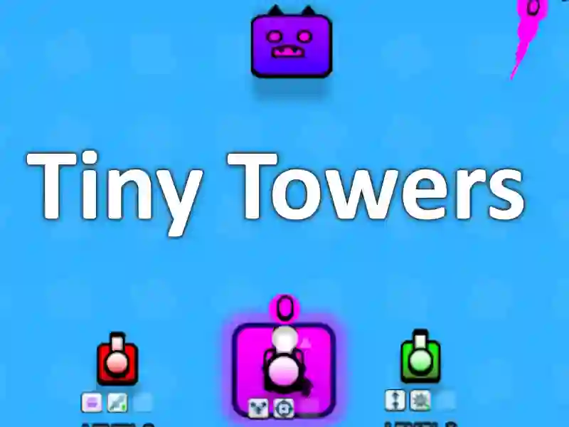 Gêm Tiny Towers ar-lein