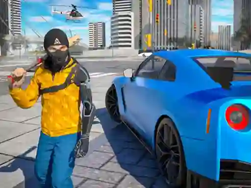 Gêm Mafia Shooting Police Game ar-lein