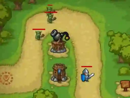 Gêm Tower Defence 2d ar-lein