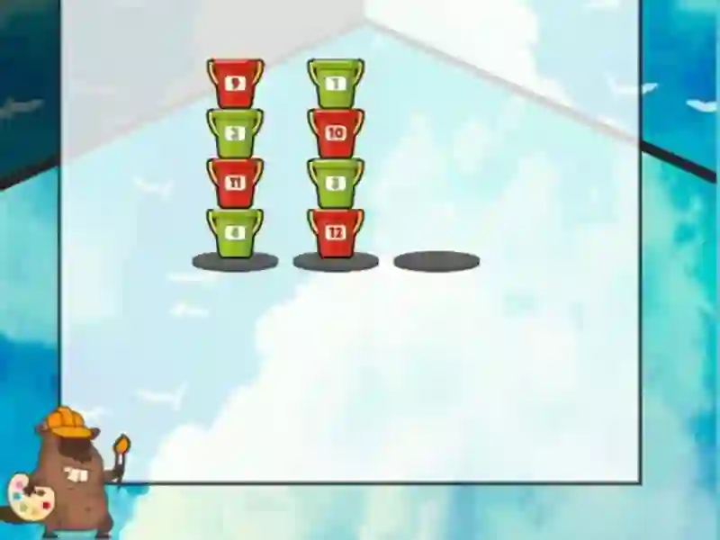 Gêm Sort Buckets ar-lein