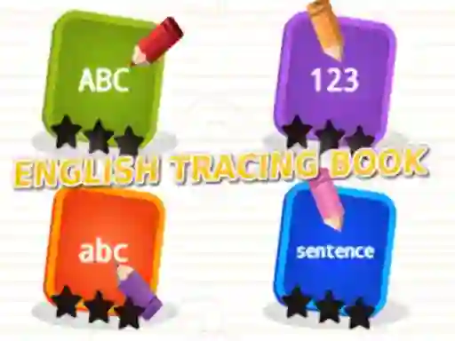 Gêm English Tracing Book ar-lein
