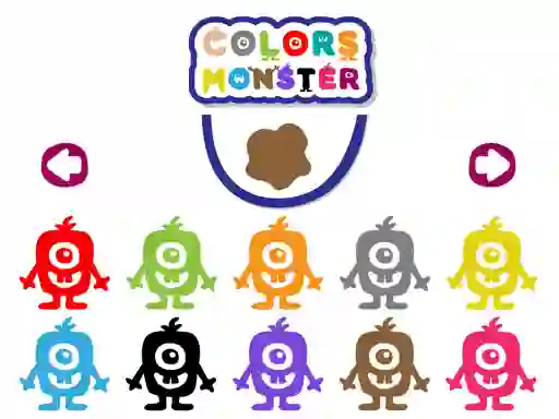 Gêm Colors Monster ar-lein