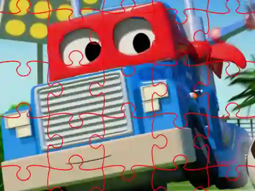 Gêm Carl Transforms Truck ar-lein