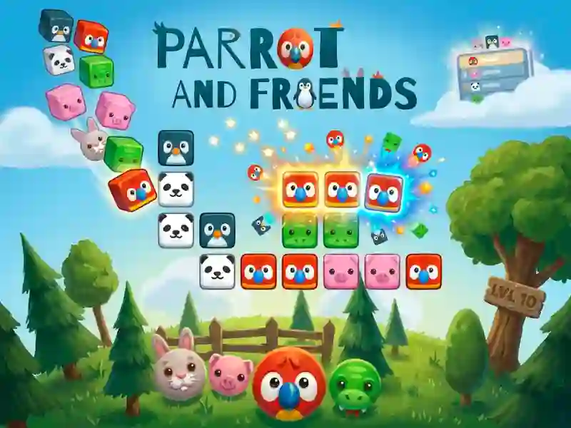 Gêm Parrot and Friends ar-lein