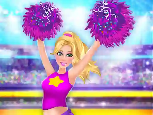 Gêm Highschool Cheerleader Dressup ar-lein