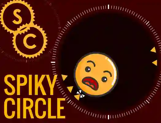 Gêm Spiky Circle ar-lein