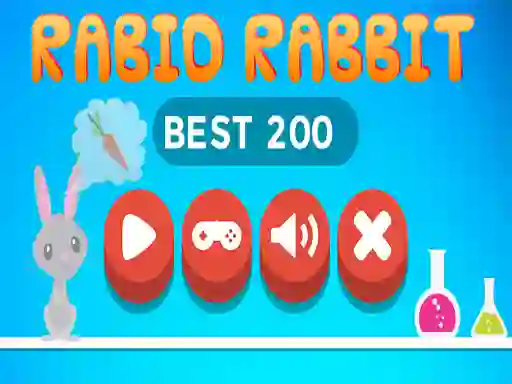 Gêm Rabid Rabbit ar-lein