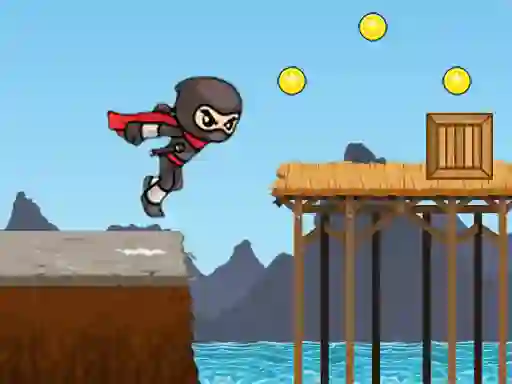 Gêm Ninja Runner ar-lein