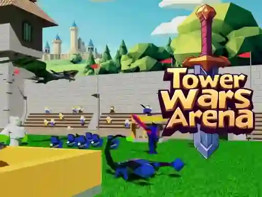 Gêm Tower Wars Arena ar-lein