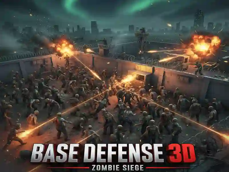 Gêm Base Defense 3D ar-lein