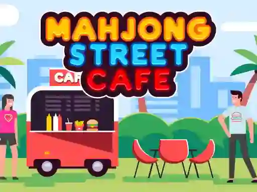 Gêm Mahjong Street Cafe ar-lein