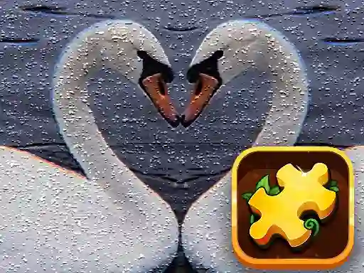 Gêm Swan Puzzle Challenge ar-lein
