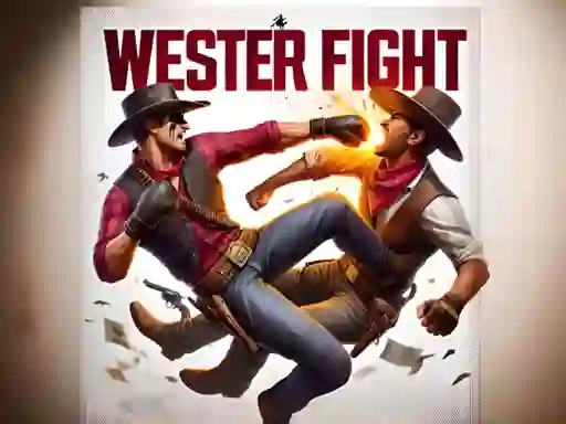 Gêm Western Fight ar-lein