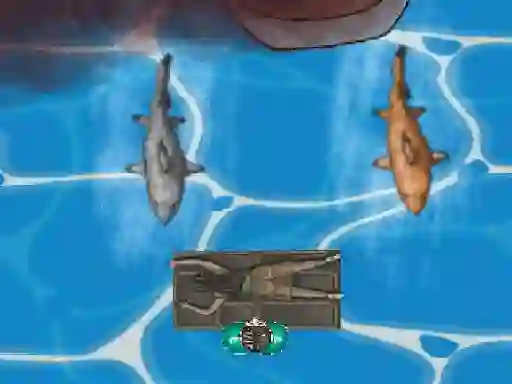 Gêm Titanic Shark Attacks ar-lein