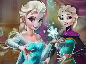 Gêm Elsa Secret Transform ar-lein