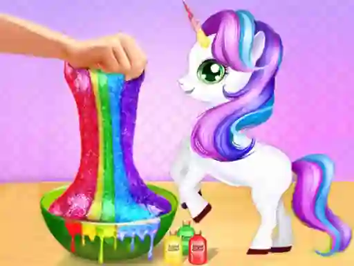 Gêm Unicorn Slime Maker ar-lein