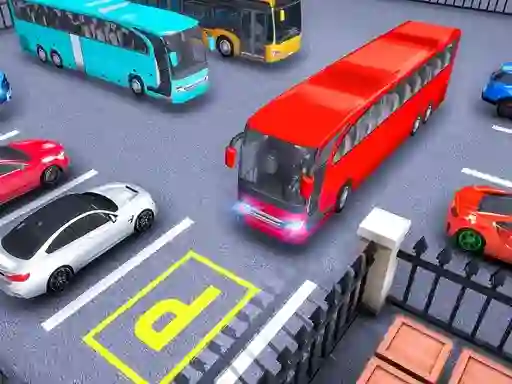 Gêm Real Bus Parking Pick and Drop ar-lein