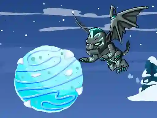 Gêm Ice Ball Run ar-lein