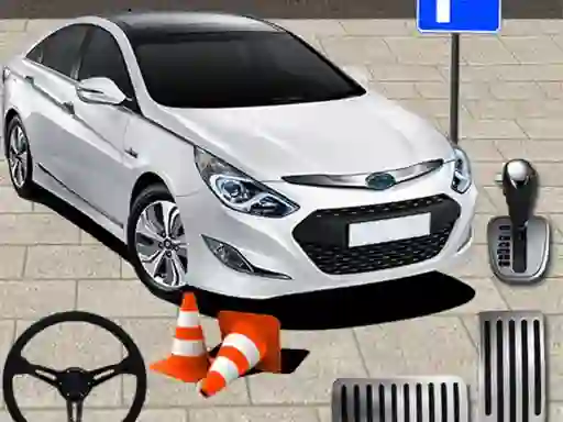 Gêm Car parking 3d Simulator ar-lein