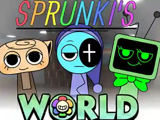 Gêm Sprunkis WORLD All MOD ar-lein
