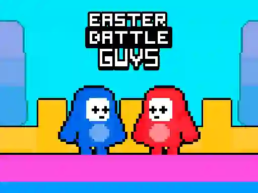 Gêm Easter Battle Guys ar-lein