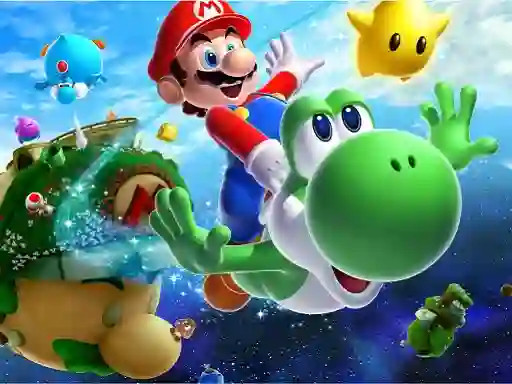 Gêm Super Mario Commander ar-lein