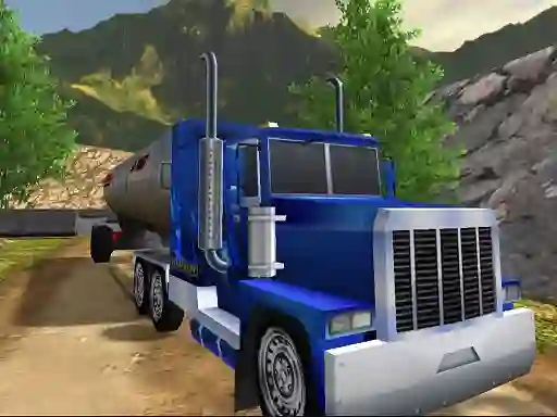 Gêm Oil Tank Truck Driving Sim ar-lein