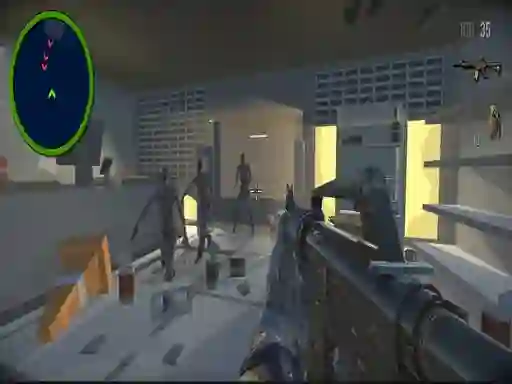 Gêm Private Zombie Wave ar-lein