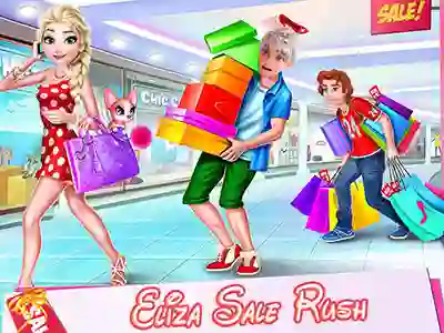 Gêm Eliza Sale Rush ar-lein