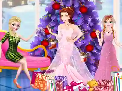 Gêm Girls Christmas Party Prep ar-lein