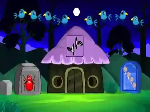Gêm Halloween Forest Escape 2 ar-lein