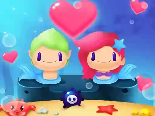 Gêm Mermaid My Valentine Crush ar-lein