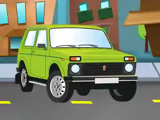 Gêm Russian Cars Differences ar-lein