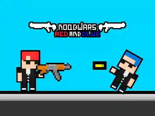 Gêm Noobwars Red and Blue ar-lein