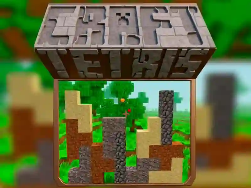 Gêm Craft Tetris ar-lein