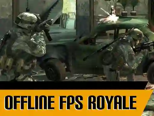 Gêm Offline FPS Royale ar-lein