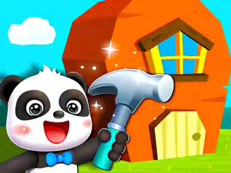 Gêm Baby Panda House Design ar-lein