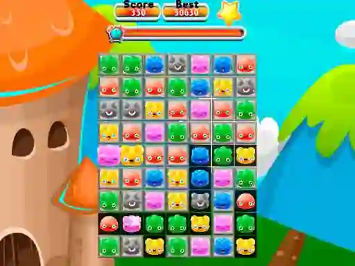 Gêm Jelly Match Worlds ar-lein