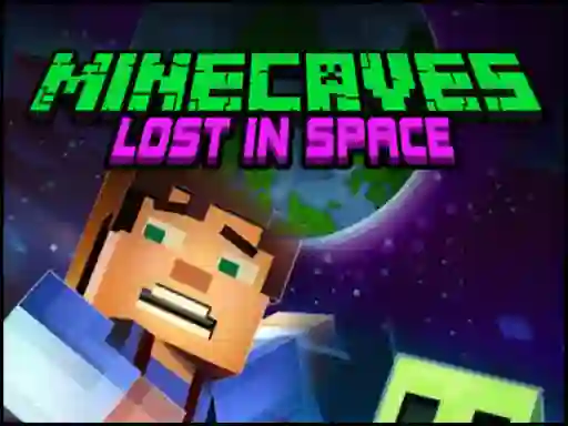 Gêm Minecaves Lost in Space ar-lein