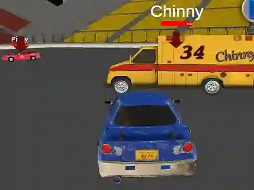 Gêm Chasing Car Demolition Crash ar-lein