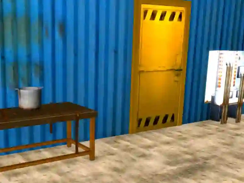 Gêm Blue Warehouse Escape ar-lein