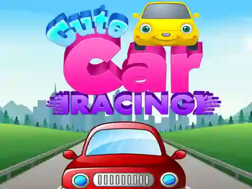 Gêm Cute car racing ar-lein