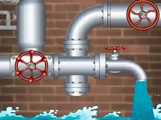Gêm Plumber Pipes 2D ar-lein