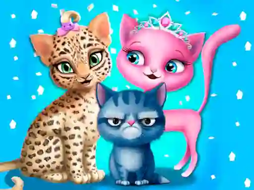 Gêm Cat Hair Salon ar-lein
