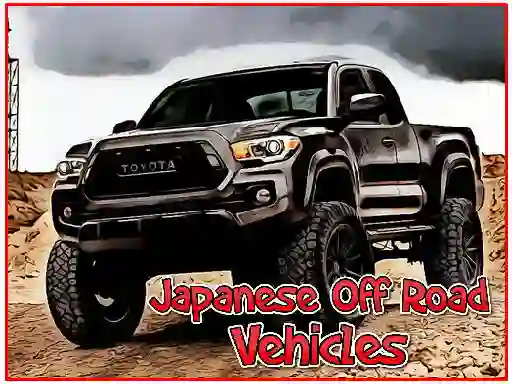 Gêm Japanese Off Road Vehicles ar-lein