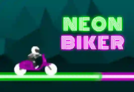 Gêm Neon Biker ar-lein