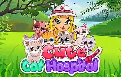 Gêm Cute Cat Hospital ar-lein